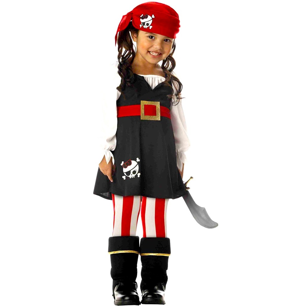 “Precious Lil Pirate” Toddler Costume ❤️🖤